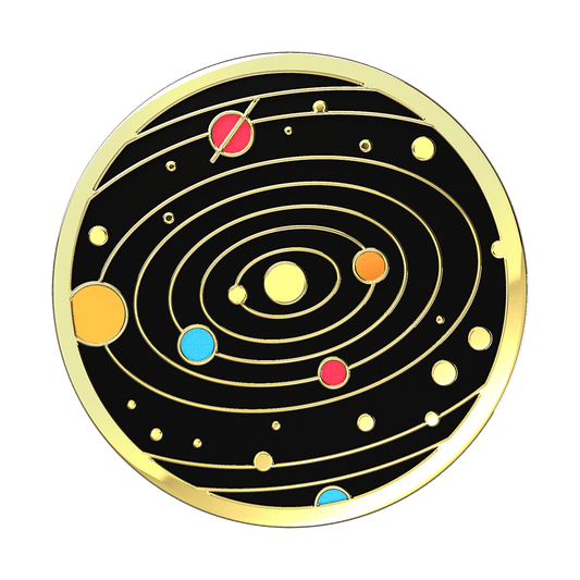 Solar Flare Enamel — Adhesive PopGrip - US 10224