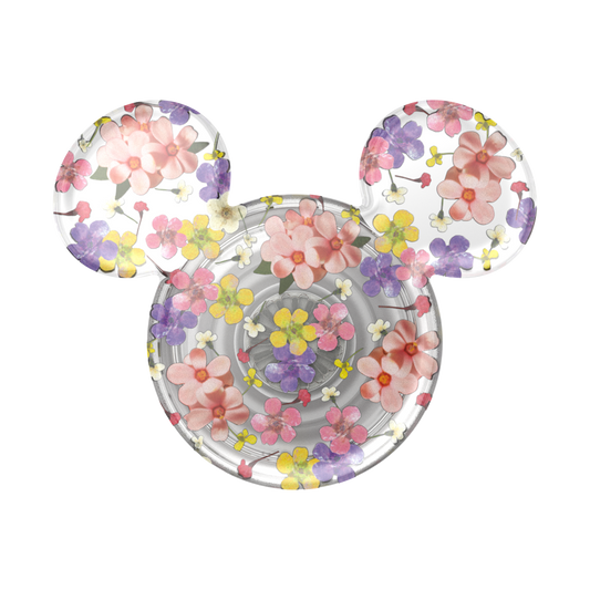 Translucent Mickey Mouse Cascading Flowers — Adhesive PopGrip - US 84150