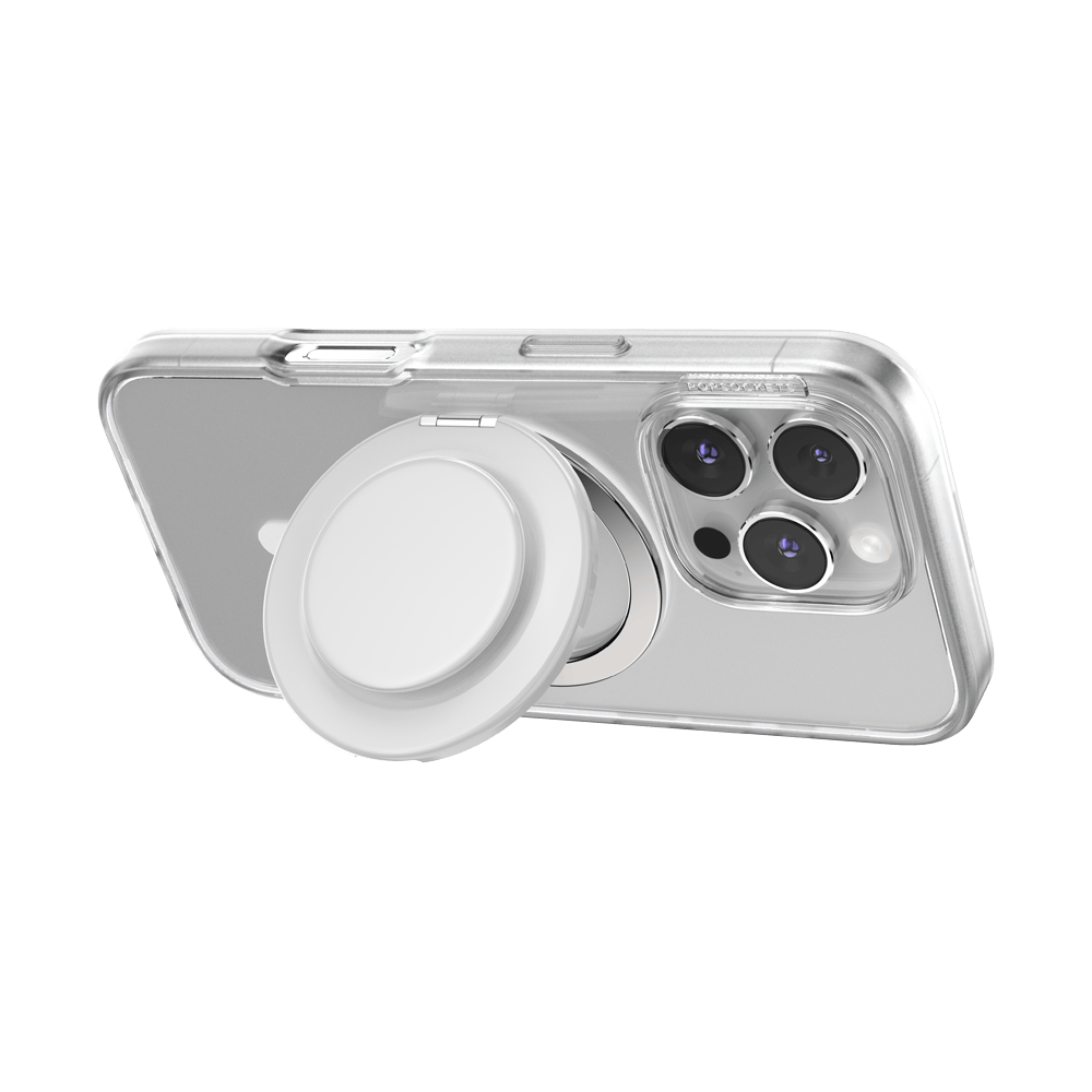 Glossy White — MagSafe Kick-Out Grip & Stand - US 41880
