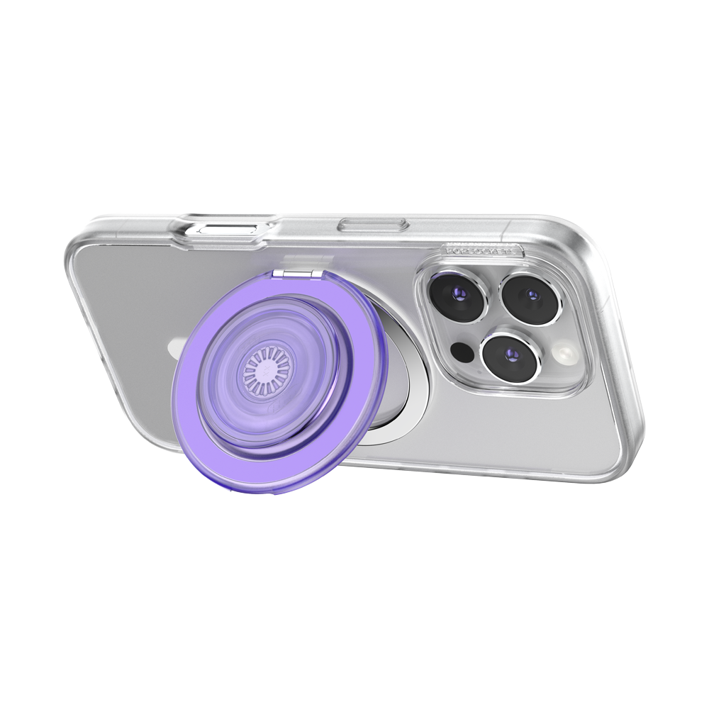 Translucent Dusty Purple — MagSafe Kick-Out Grip & Stand - US 84035