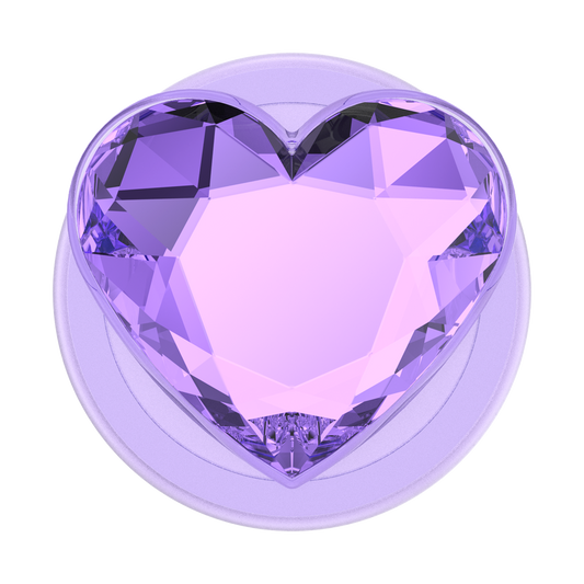 Crystal Heart Lavender — MagSafe PopGrip - US 82984