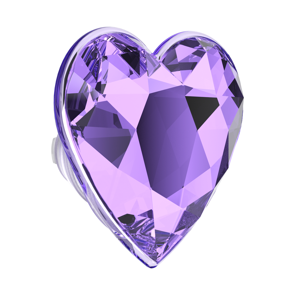 Crystal Heart Lavender — MagSafe PopGrip - US 91218