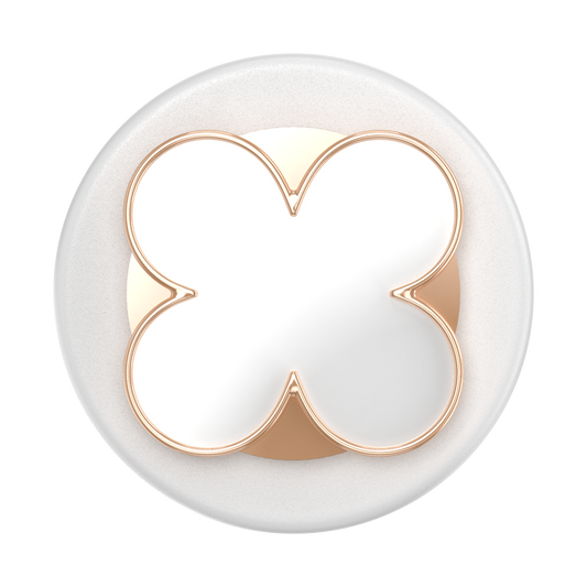 Enamel Clover Rose Gold — MagSafe PopGrip - US 69930
