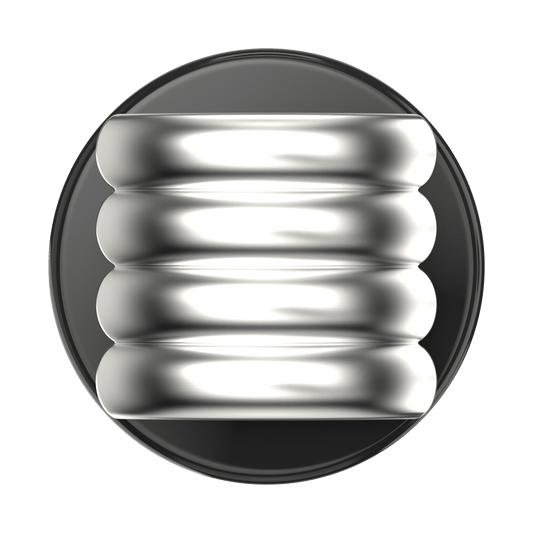 Enamel Puffy Stack Silver — MagSafe PopGrip - US 83374