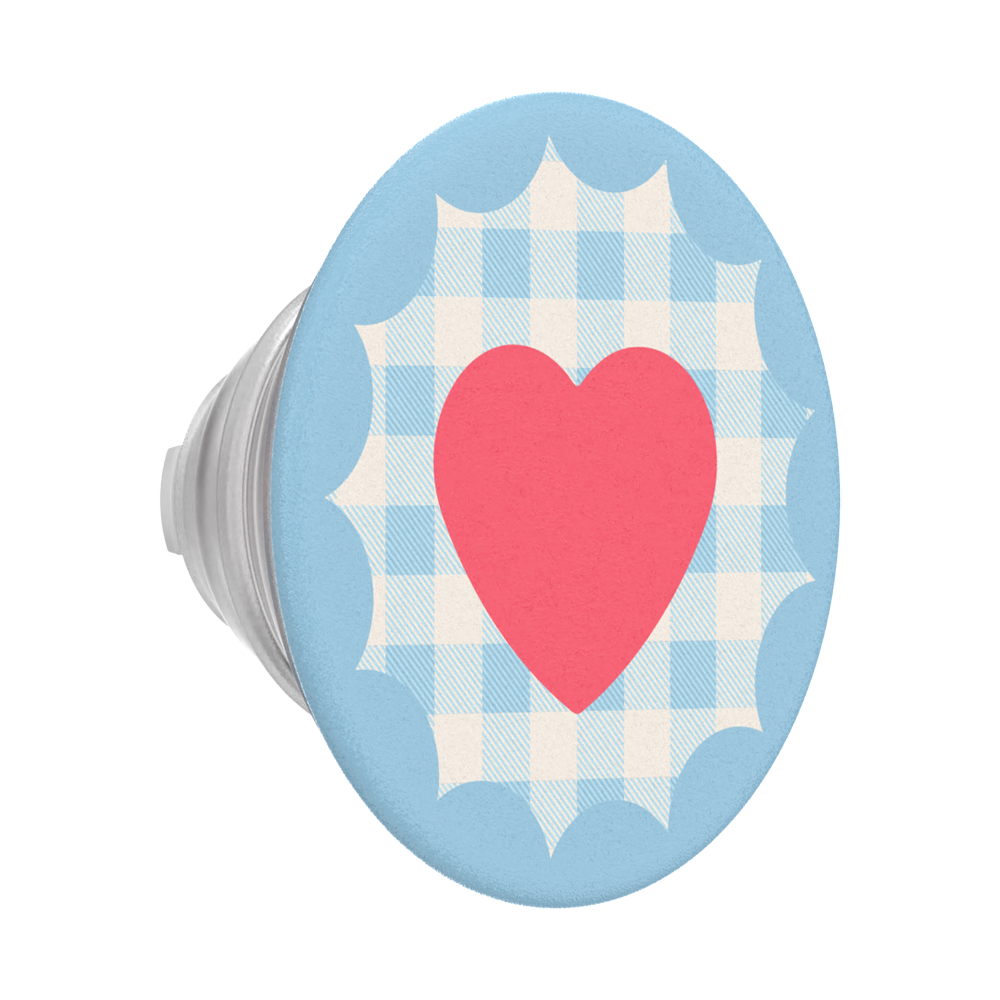 Gingham Heart — MagSafe PopGrip - US 64286
