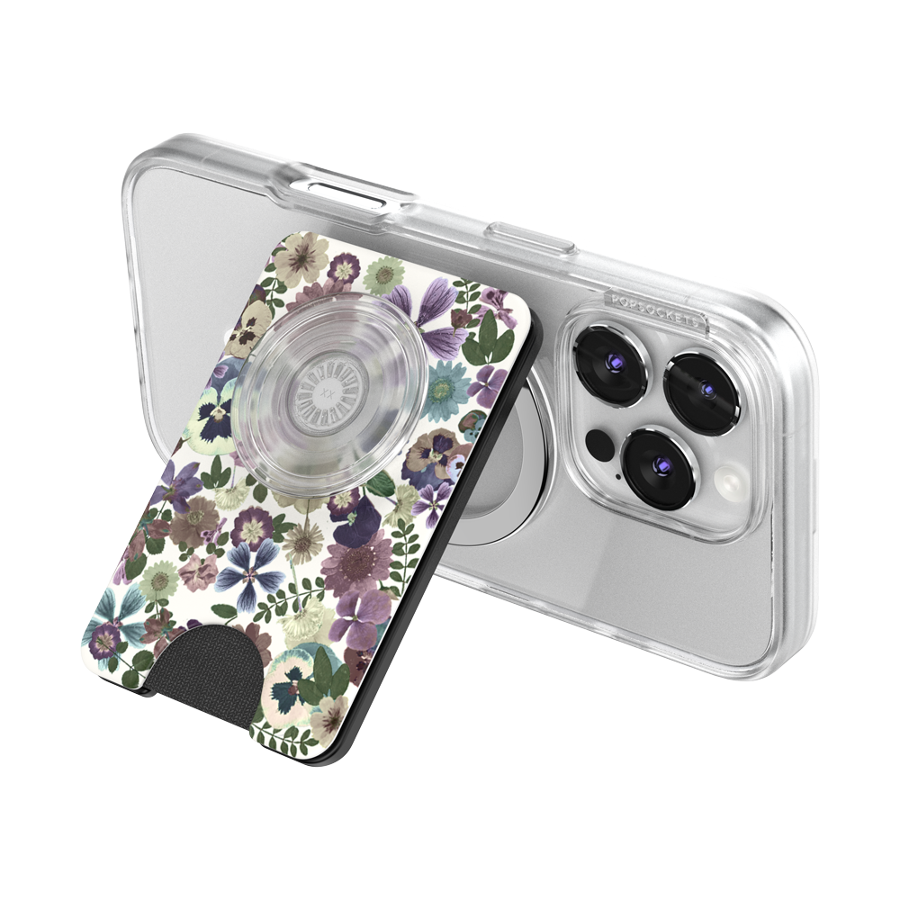 Pressed Flower — MagSafe Kick-Out PopWallet+ & Stand - US 95514