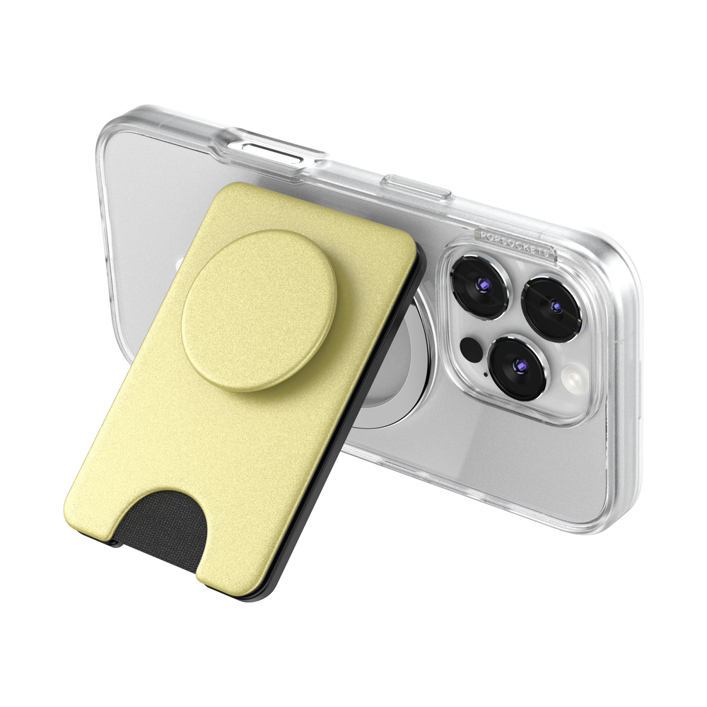 Painted Gold — MagSafe Kick-Out PopWallet+ & Stand - US 31081