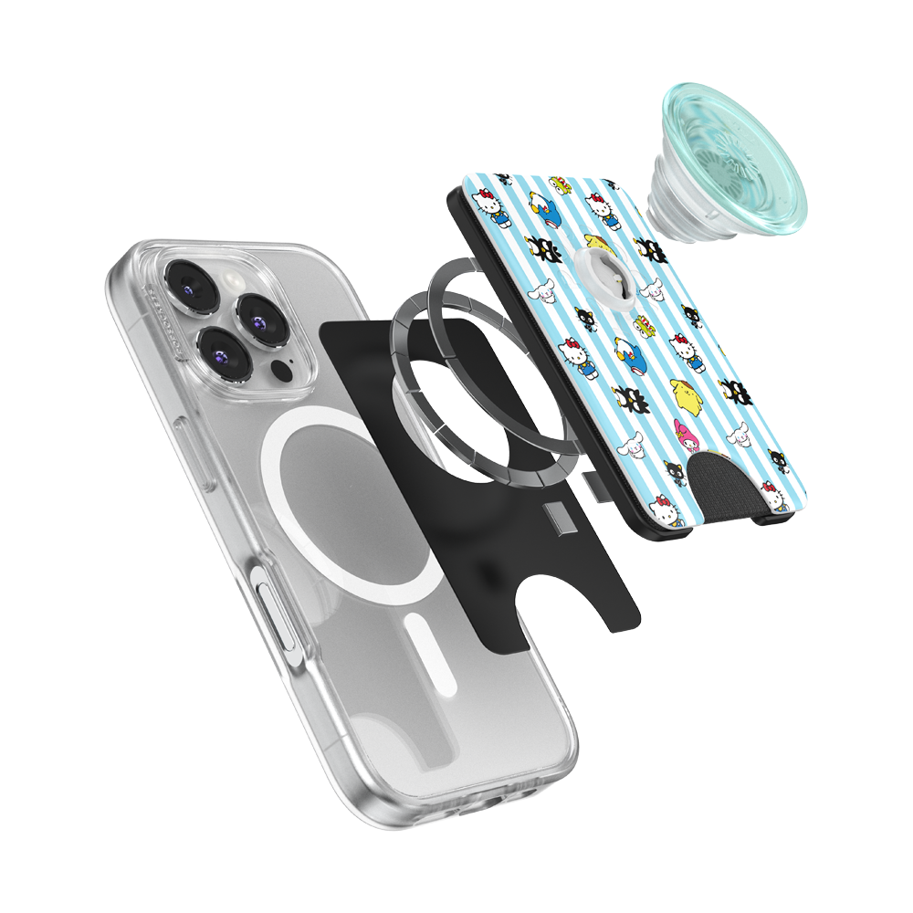 Hello Kitty and Friends Stripe — MagSafe PopWallet+ - US 51448