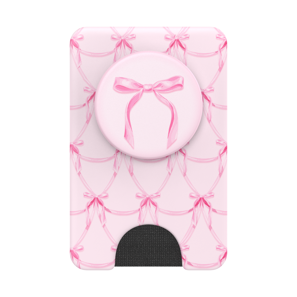 Satin Bow Blush — MagSafe PopWallet+ - US 27992