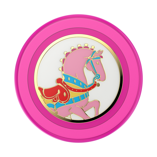 Enamel Carousel Pony — MagSafe PopGrip - US 21877