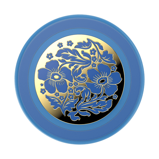 Enamel Lace Blue Vermeer — MagSafe PopGrip - US 04166