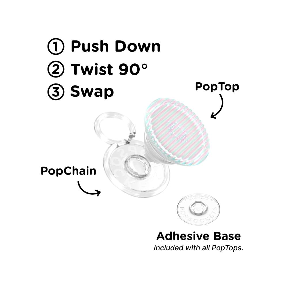 Fluted Opalescent — PopTop - US 17616