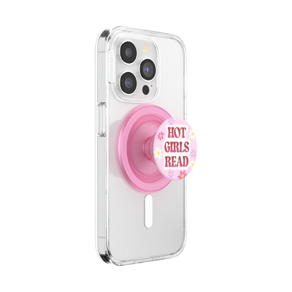 Hot Girls Read Pink — MagSafe PopGrip - US 87053