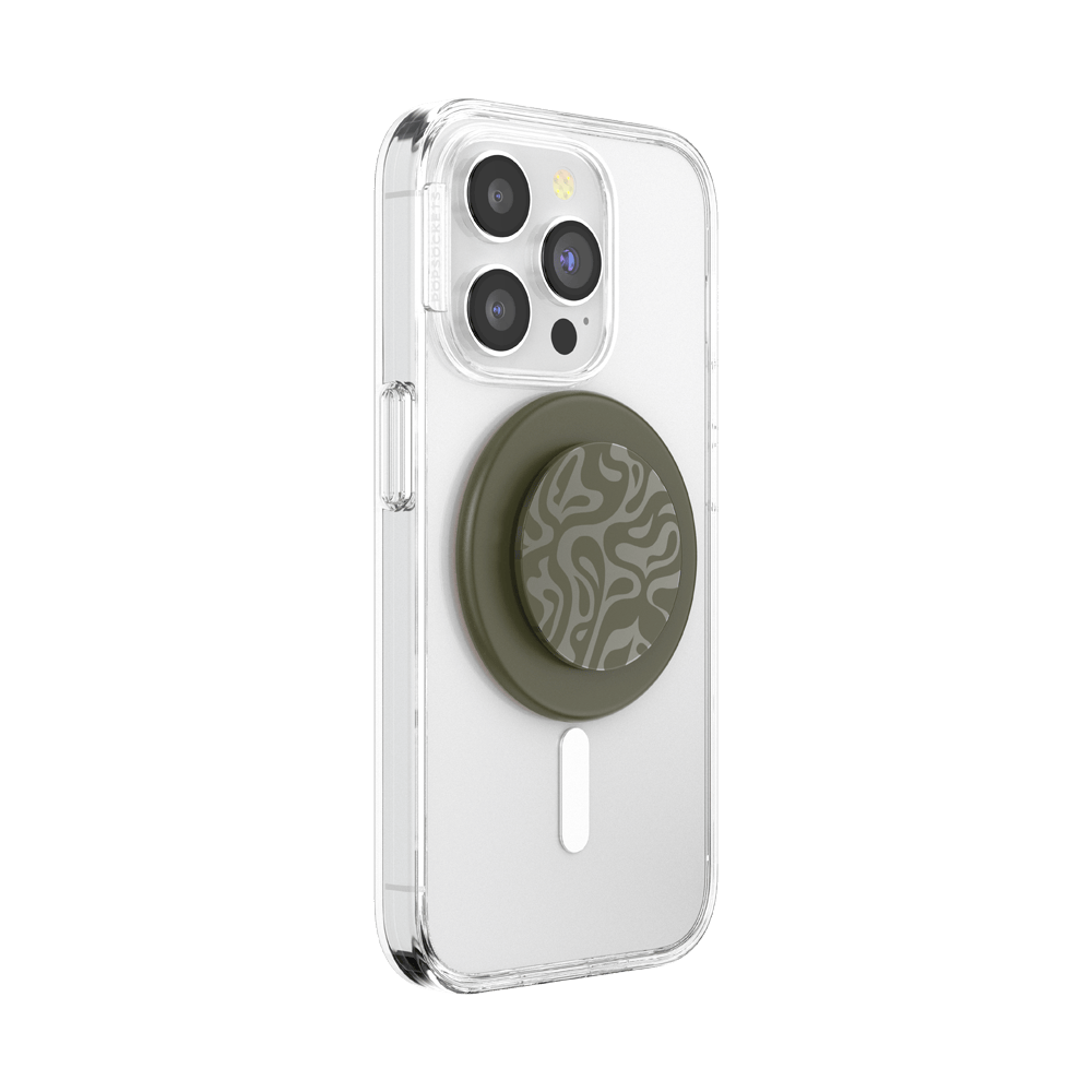 Aluminum Swirl — MagSafe PopGrip - US 99324