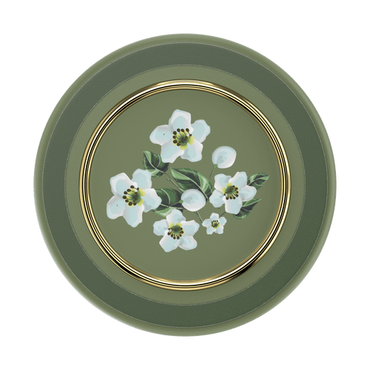 Enamel Floral Relief — MagSafe PopGrip - US 11754