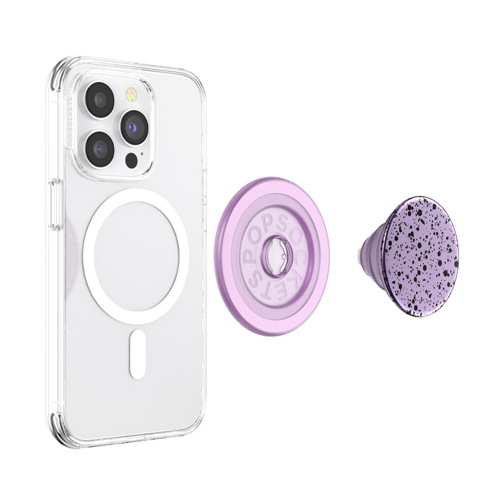 Aluminum Sugar Plum Speckle — MagSafe PopGrip - US 35866