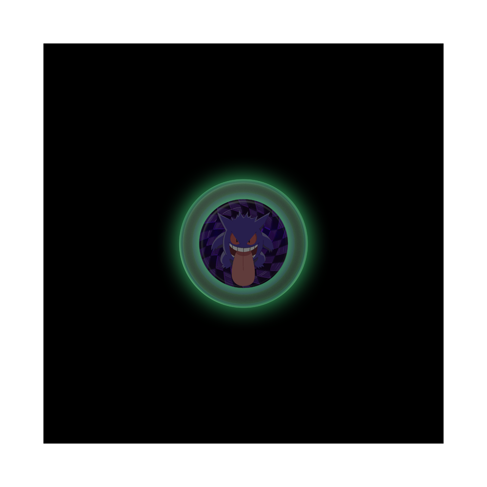 Glow in the Dark Ghost Gengar — MagSafe PopGrip - US 18121