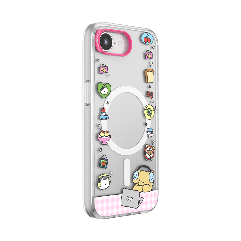 Dog Typing — iPhone 17e/16e MagSafe Case - US 41239