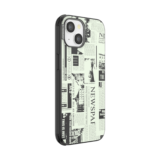 Hot off the Press Black — iPhone 13 MagSafe Case - US 66134