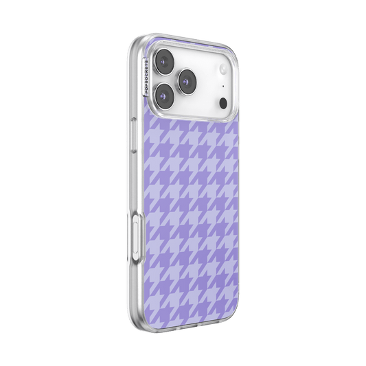 Lilac Houndstooth — iPhone 17 Pro Max MagSafe Case - US 21862