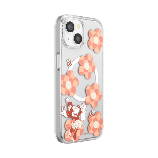 Minnie Checkered Flower — iPhone 15 MagSafe Case - US 64797