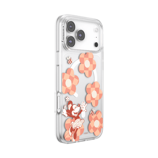 Minnie Checkered Flower — iPhone 17 Pro Max MagSafe Case - US 07106