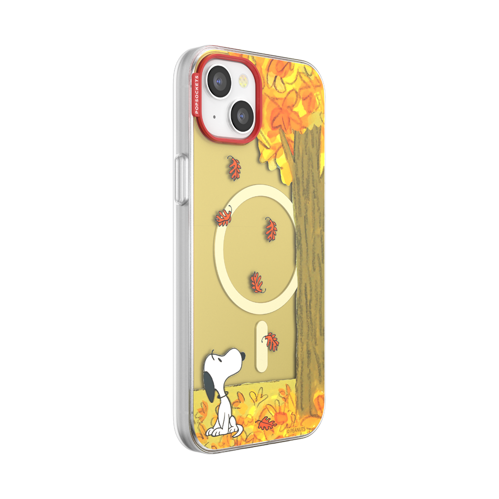 Snoopy in Fall — iPhone 15 Plus MagSafe Case - US 50714