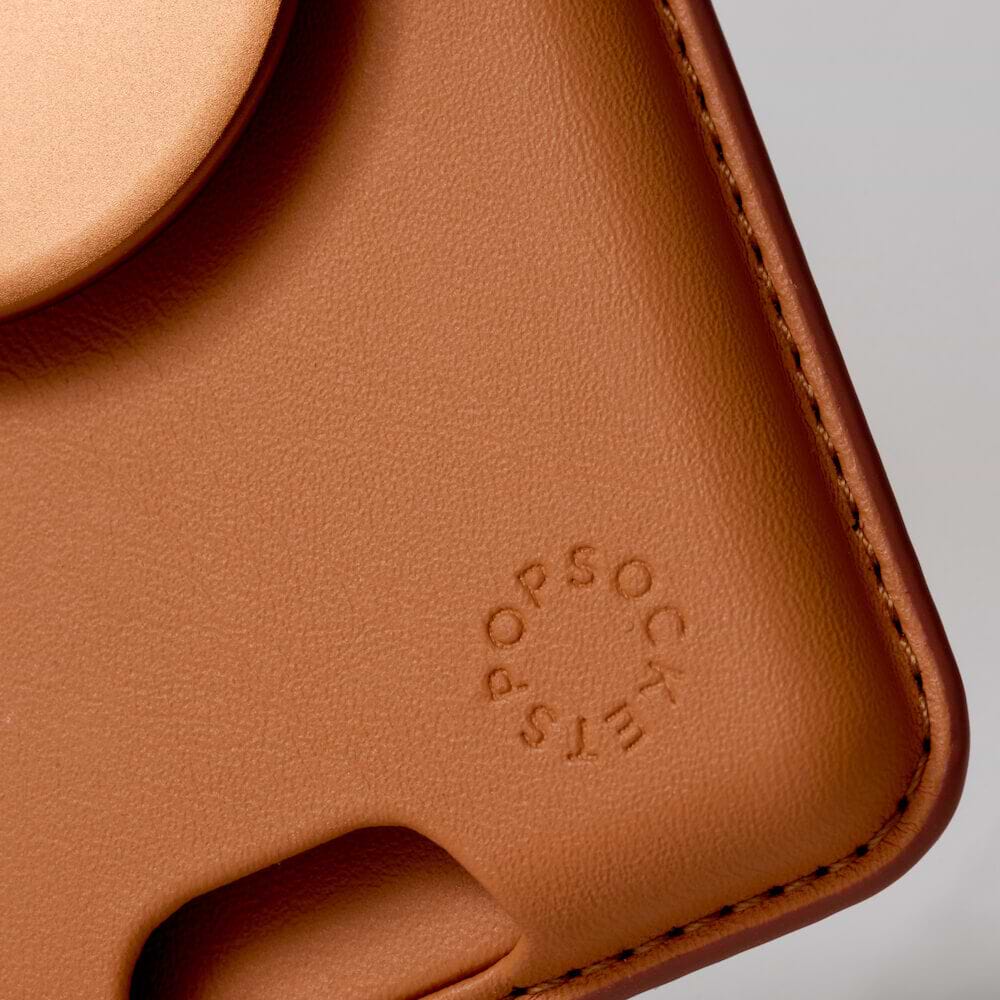 Cognac — Softgoods MagSafe PopWallet+ - US 54454