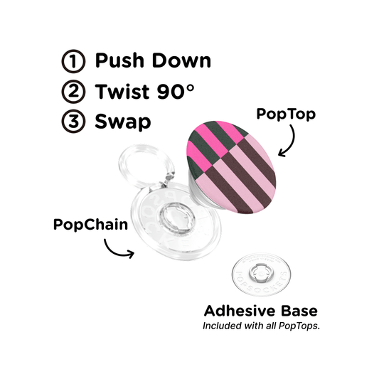 Pop of Pink Stripe — PopTop - US 48861