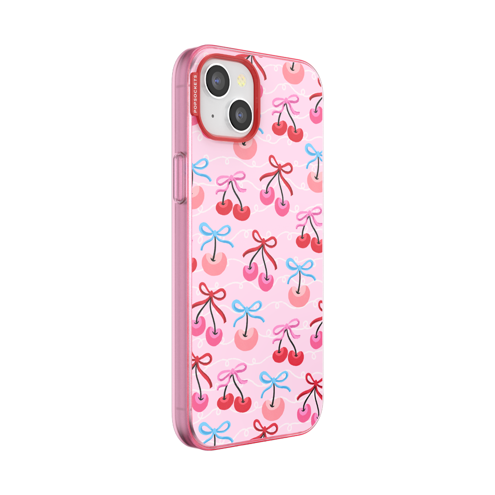 Cherry Bows — iPhone 15 Plus MagSafe Case - US 48070