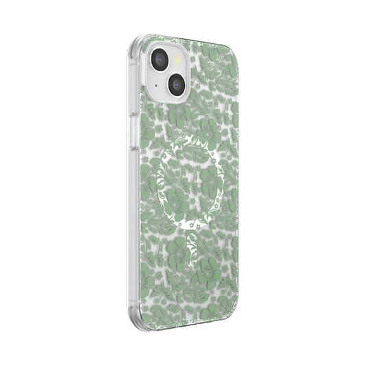 Lace Eucalyptus — iPhone 14 Plus MagSafe Case - US 96783