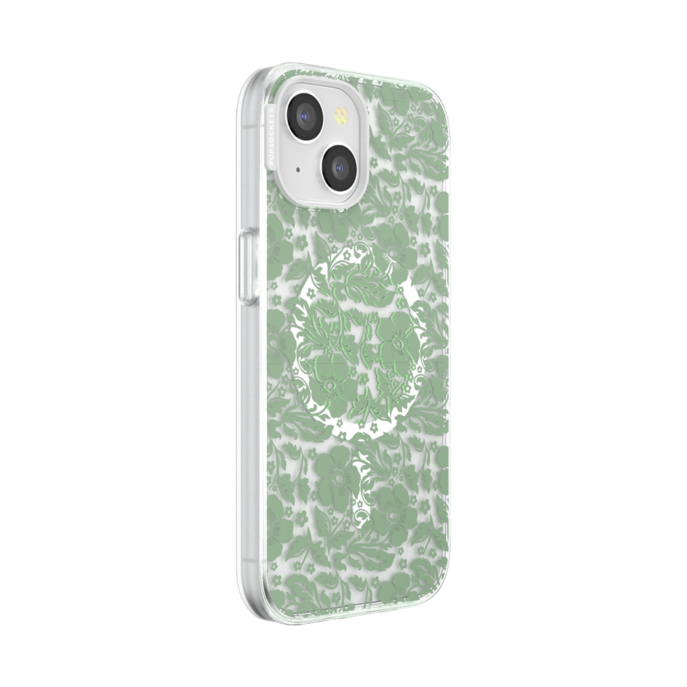 Lace Eucalyptus — iPhone 15 MagSafe Case - US 78061