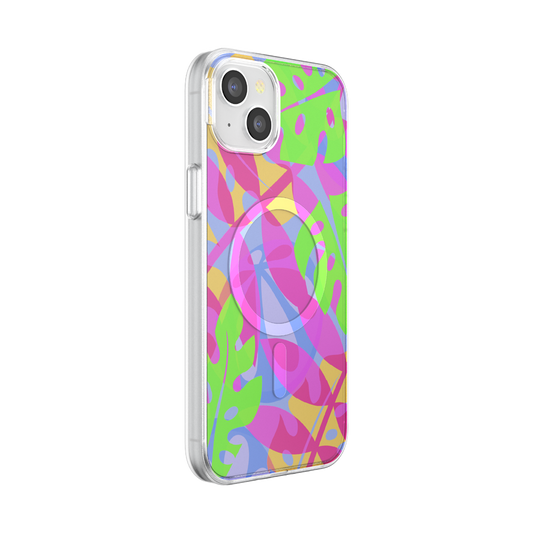 Boca Palms Pink — iPhone 15 Plus MagSafe Case - US 80961