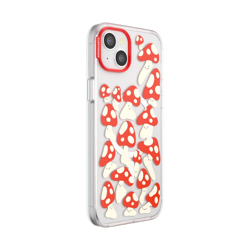 Red Shrooms — iPhone 15 Plus MagSafe Case - US 48437