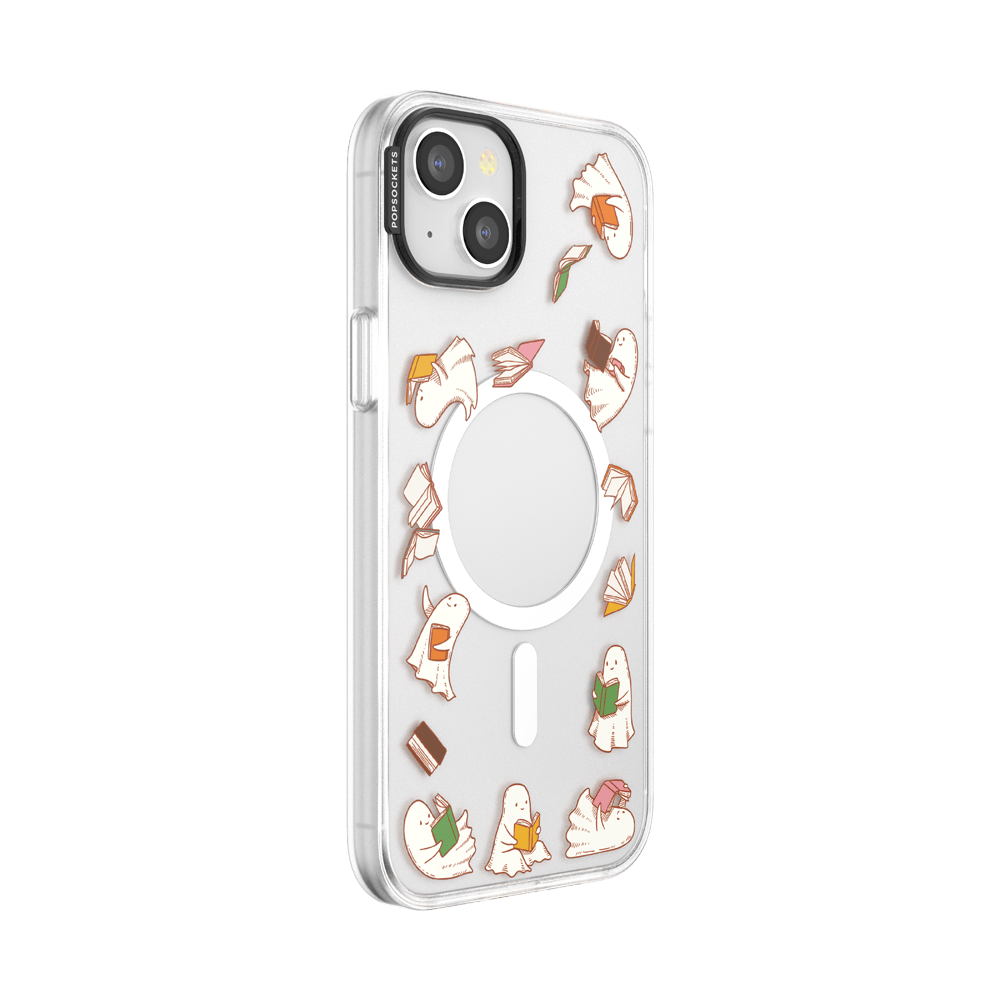 Spooky Book Club Clear — iPhone 15 Plus MagSafe Case - US 54040