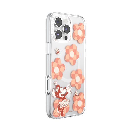 Minnie Checkered Flower — iPhone 16 Pro Max MagSafe Case - US 96017