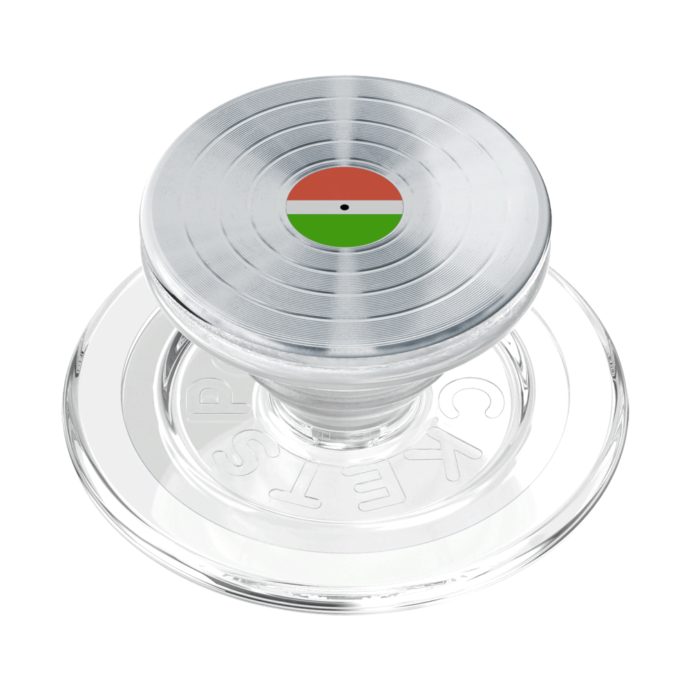 Backspin Aluminum 45rpm Silver — MagSafe PopGrip - US 43909