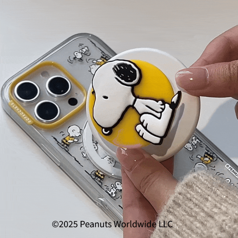 PopOut Sitting Snoopy — MagSafe PopGrip - US 35524