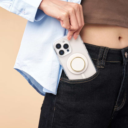 Enamel Coconut Cream — MagSafe PopGrip - US 40441
