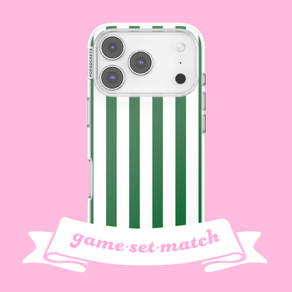 Club Stripe Green — iPhone 17 Pro Max MagSafe Case - US 44423