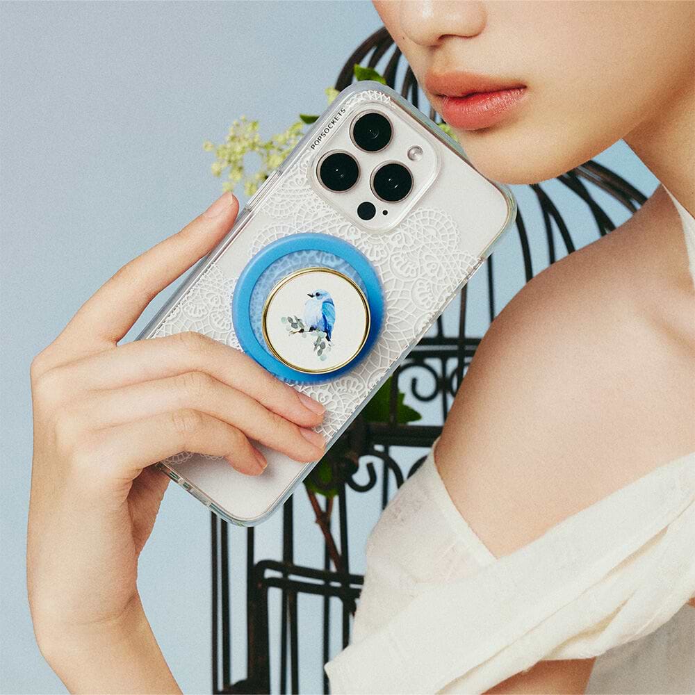Enamel Blue Bird — MagSafe PopGrip - US 91428