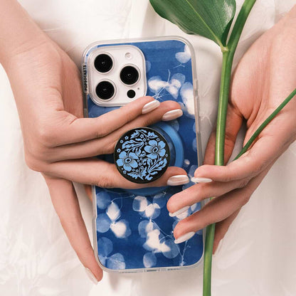 Enamel Lace Blue Vermeer — MagSafe PopGrip - US 04166