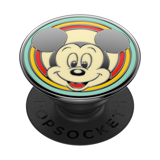 Enamel Vintage Mickey Mouse — Adhesive PopGrip - US 24239