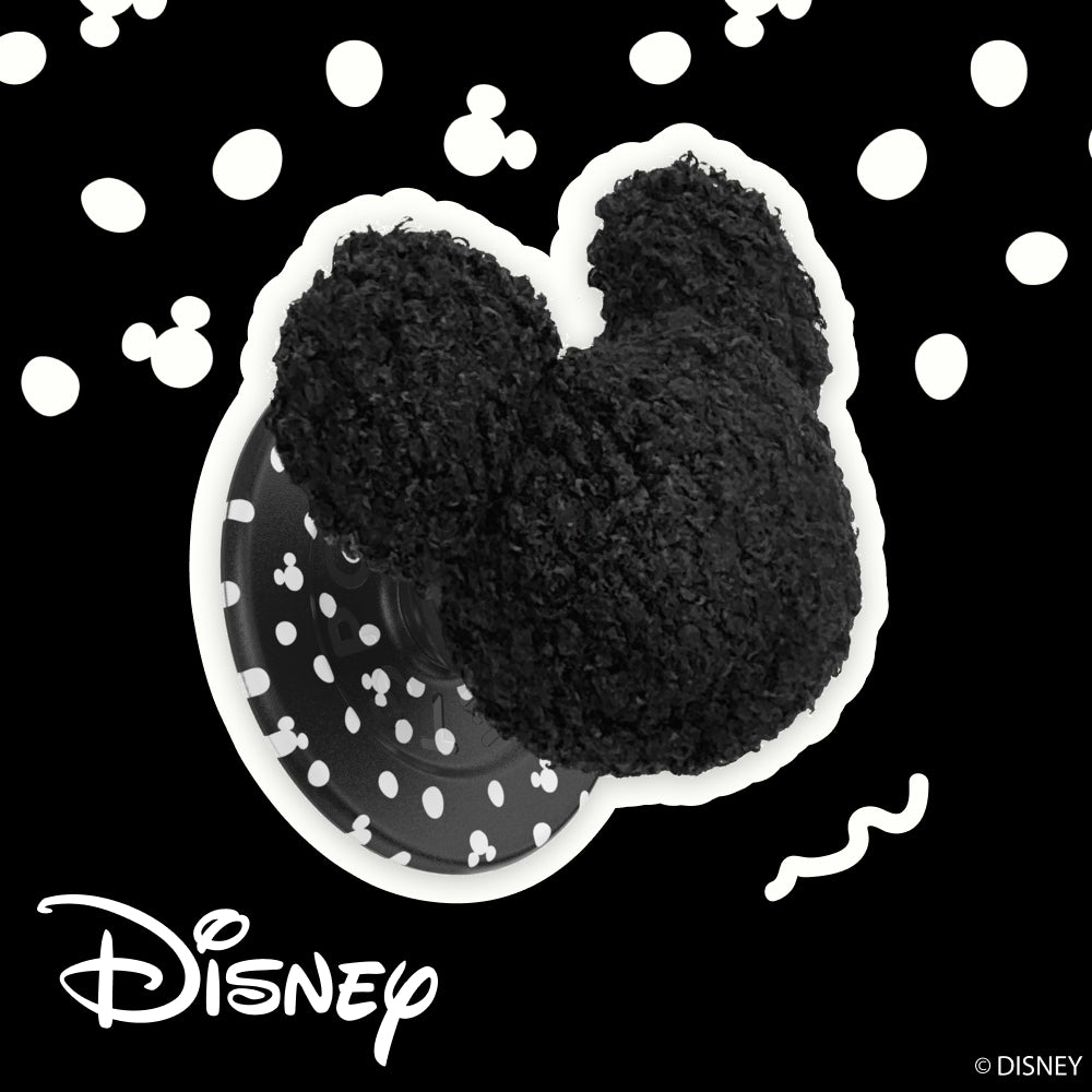 Plush Mickey Black — MagSafe PopGrip - US 16184