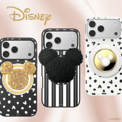 Translucent Black Mickey Polka Dot — iPhone 16 MagSafe Case - US 67939