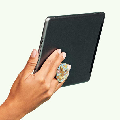 Floral Eevee Enamel — Adhesive PopGrip - US 15993