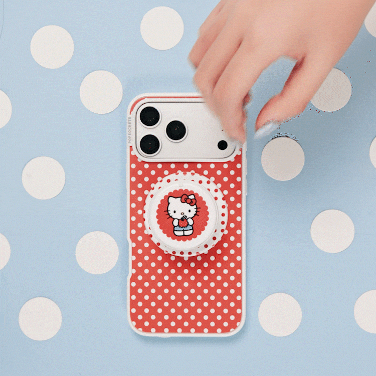 Cherry Red Polka Dot — iPhone 16 Pro Max MagSafe Case - US 57807