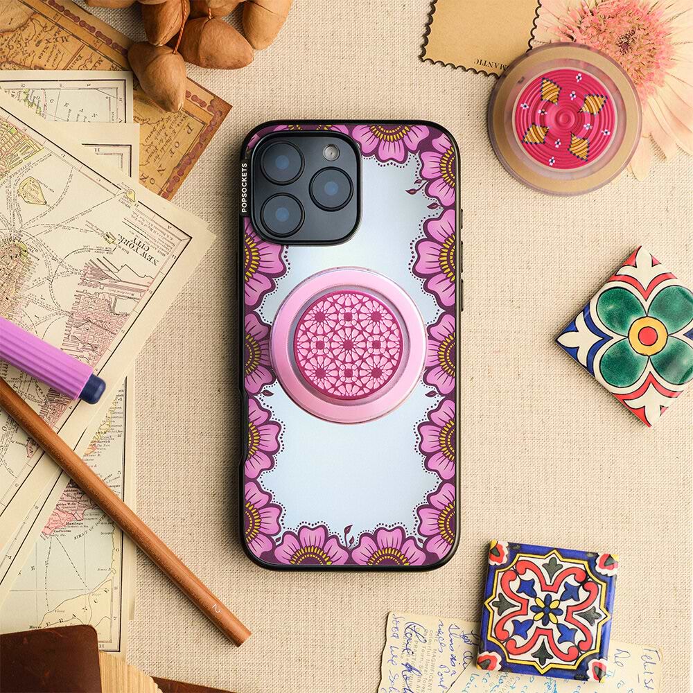 Enamel Mosaic Rosa — MagSafe PopGrip - US 26242
