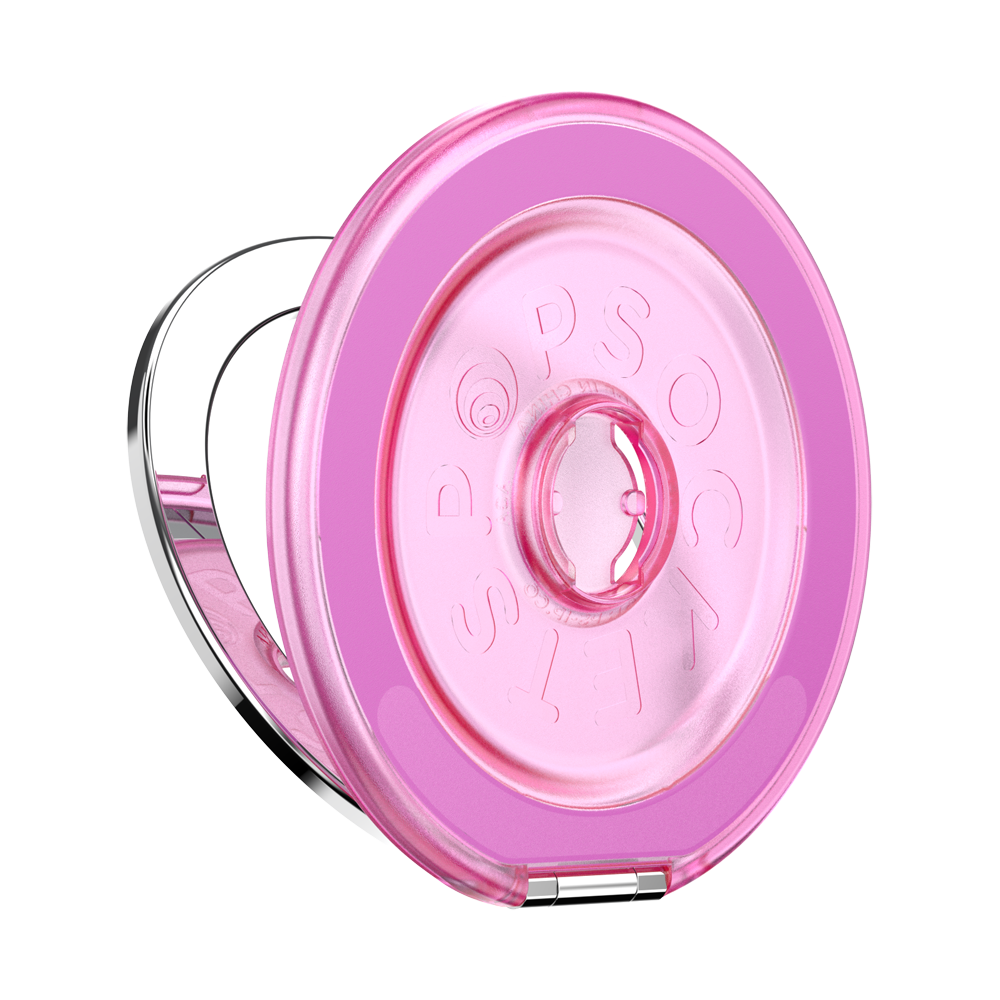 Translucent Baby Pink — MagSafe Kick-Out Grip & Stand - US 08243