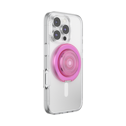 Translucent Baby Pink — MagSafe Kick-Out Grip & Stand - US 04624